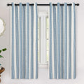 DriftAway Chris Linen Blackout Curtains 63in - Thermal Sound-Reducing