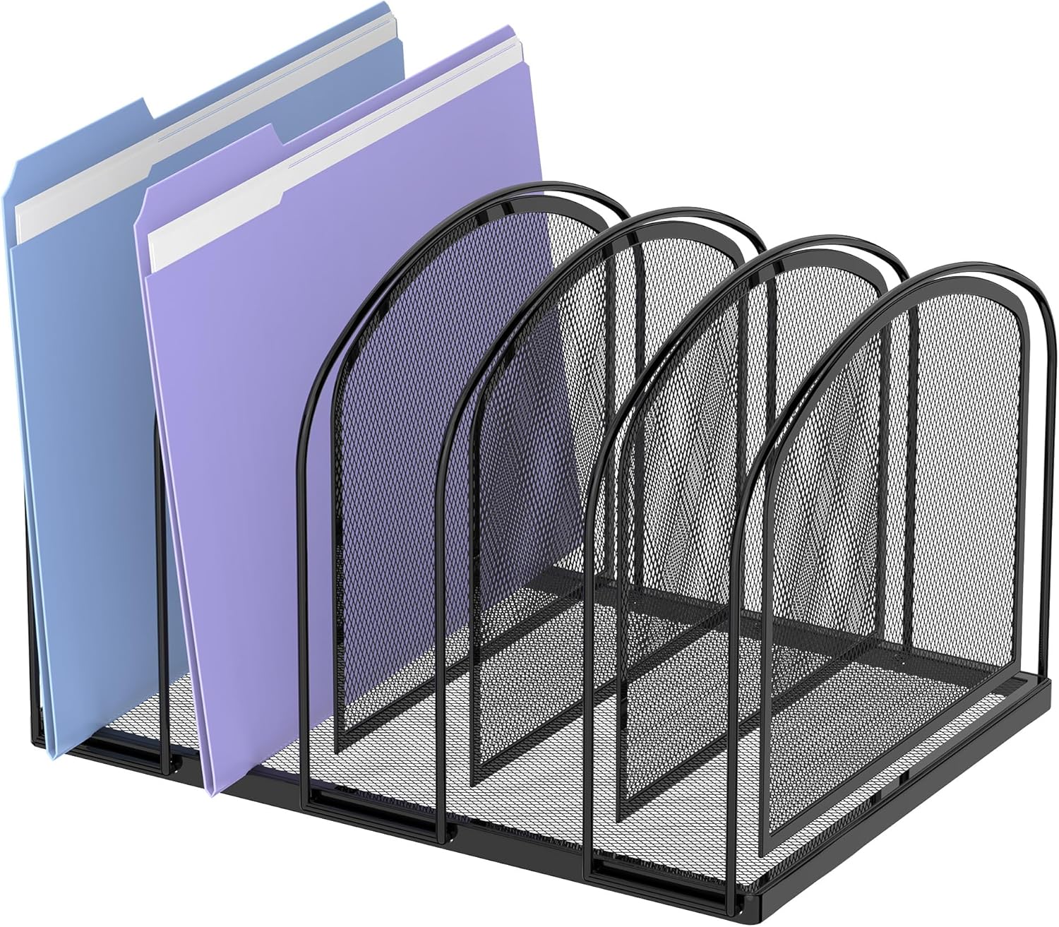 Organize Effortlessly with SUPEASY 5-Section File Holder