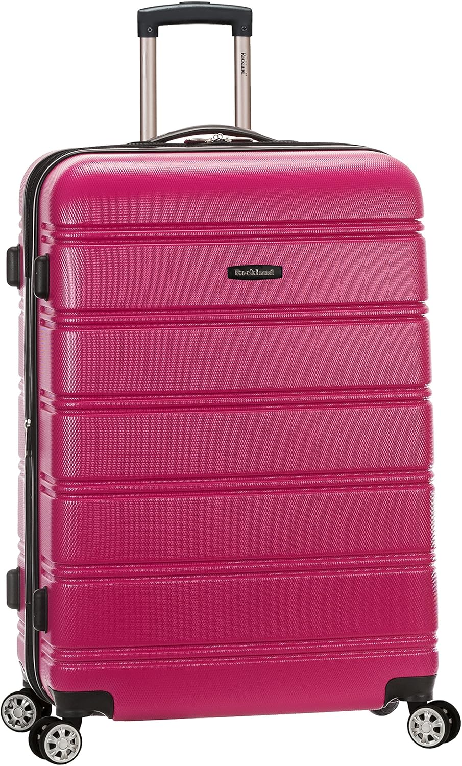 Rockland Melbourne Hardside Expandable Luggage with Spinner Wheels
