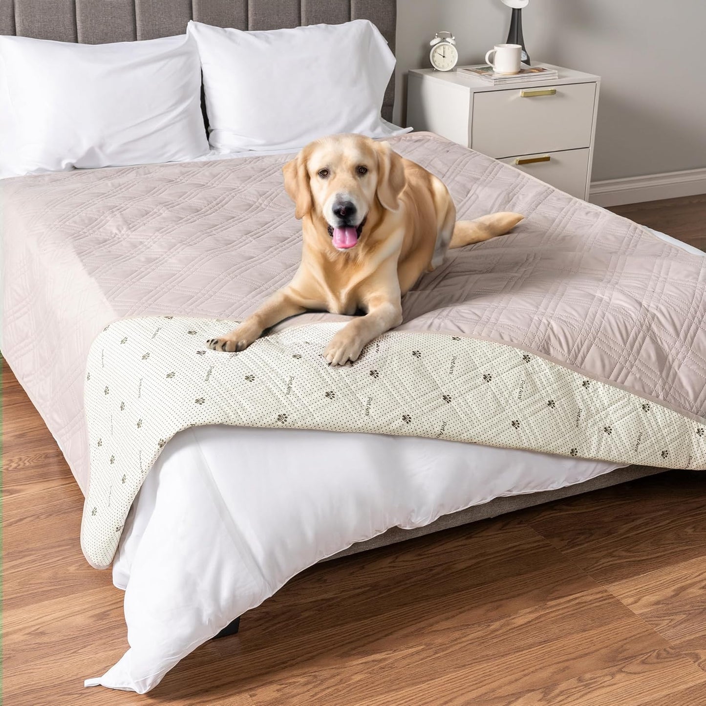 PetAmi Waterproof Dog Bed Cover for Ultimate Furniture Protection