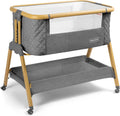 3 in 1 Baby Bassinet with Wheels - Portable Bedside Sleeper