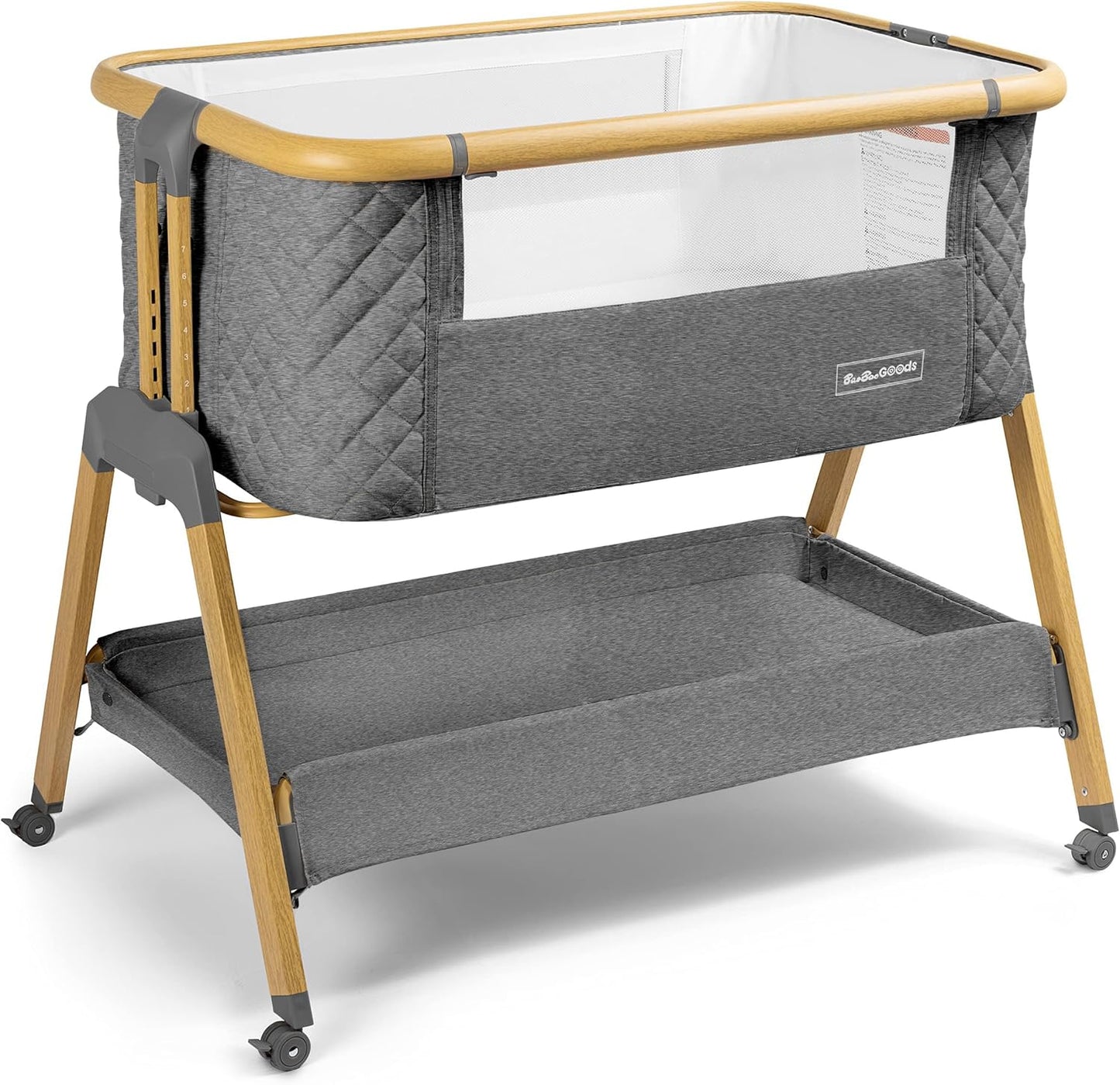 3 in 1 Baby Bassinet with Wheels for Newborns and Infants