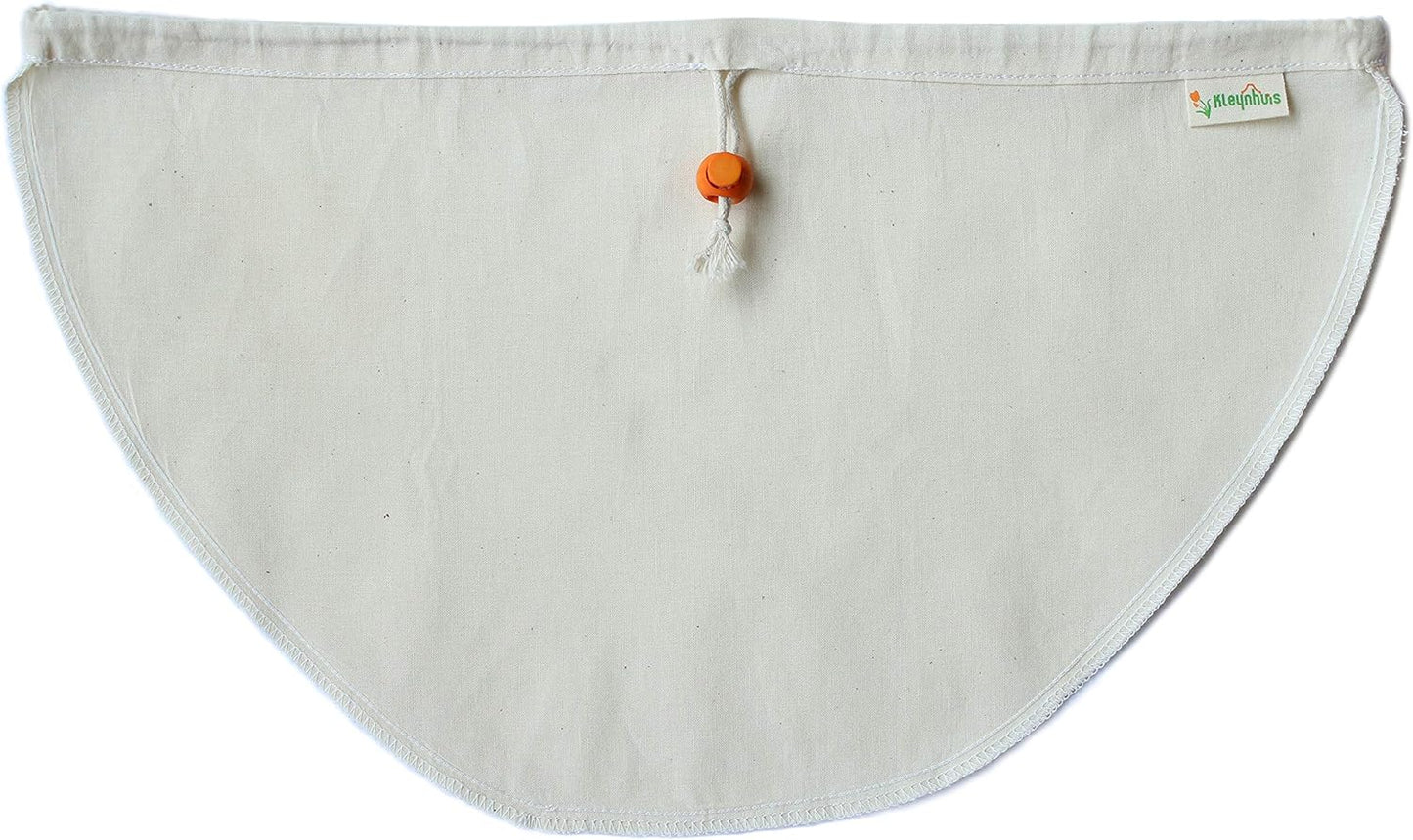 Organic Cotton Greek Yogurt Strainer - Reusable Alternative