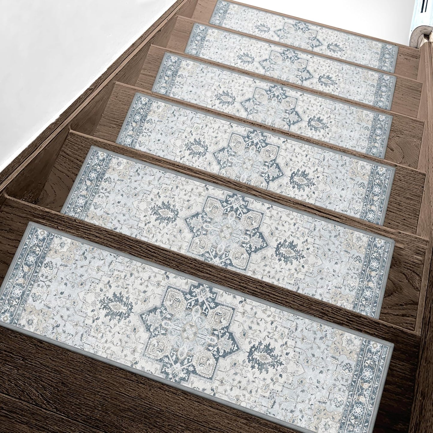 Non Slip Stair Treads for Wooden Steps - 15PCS Indoor Safety