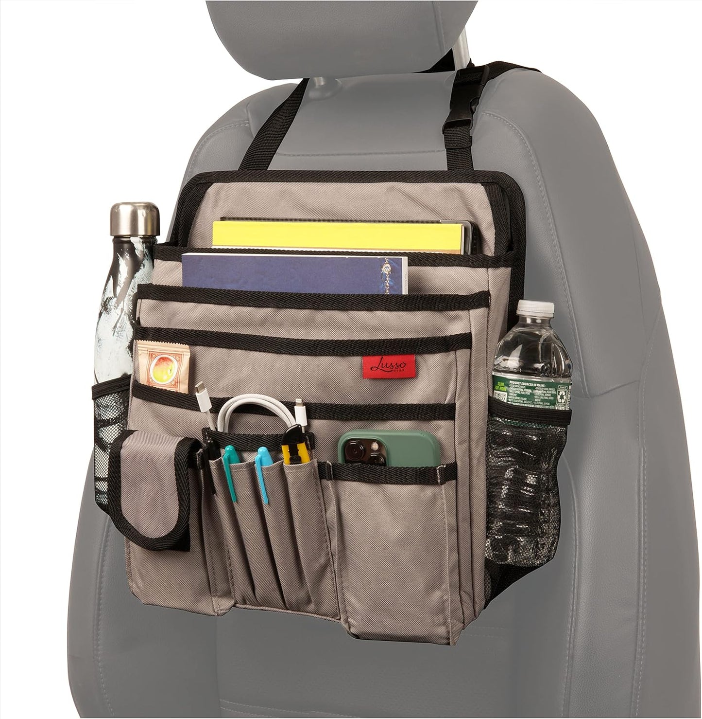 Lusso Gear Ultra-Durable Car Organizer - Secure & Stylish