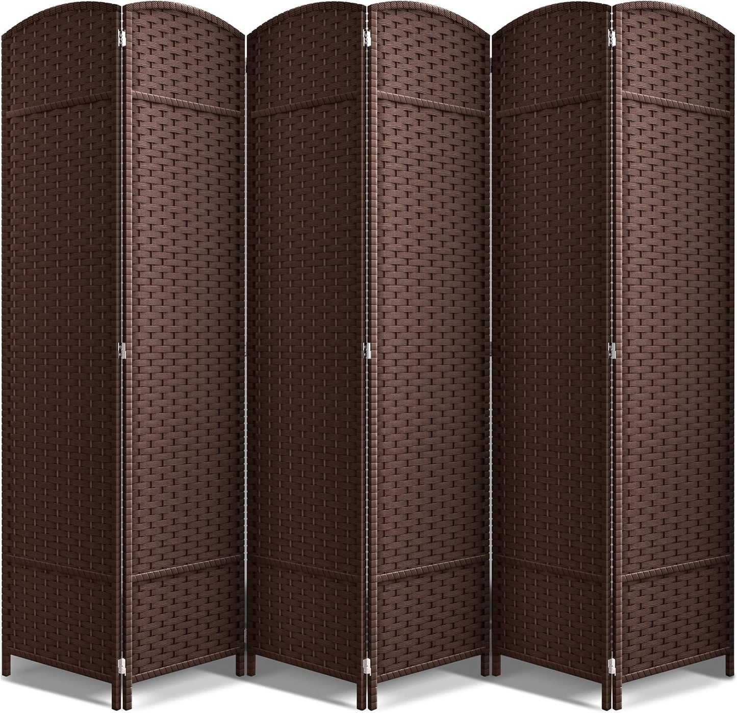 Sorbus 6 Panel Room Divider - Stylish Privacy Screen for Any Space