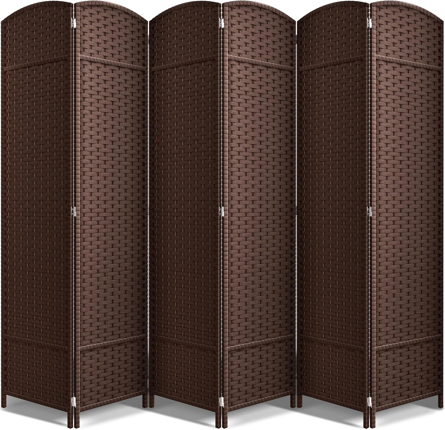 Sorbus 6 Panel Room Divider - Stylish Privacy Screen for Any Space