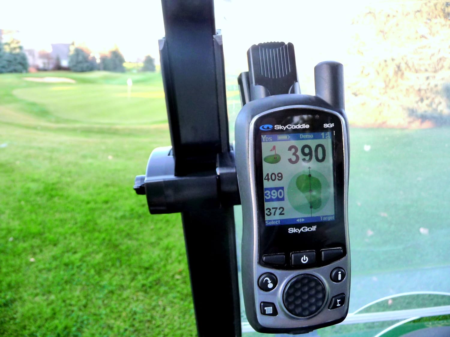 Golf Cart Holder for SkyCaddie SG5 SGX Touch Aire Gimme Mount