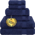 Cotton Paradise 6 Piece Towel Set for Luxurious Bathroom Use