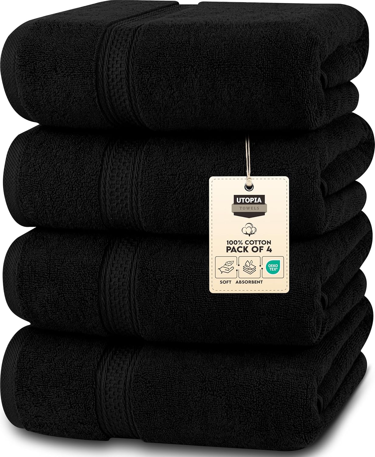 Utopia Towels 4 Pack Premium Bath Towels Set Review