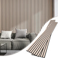 Stylish Soundproof Wood Slat Wall Panels for Modern Decor