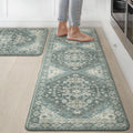 GENIMO Kitchen Mats for Floor 2PCS Set - Cushioned Anti Fatigue