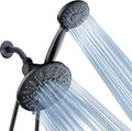 AquaDance 7ft Premium 3-Way Rainfall Combo - Dual Shower