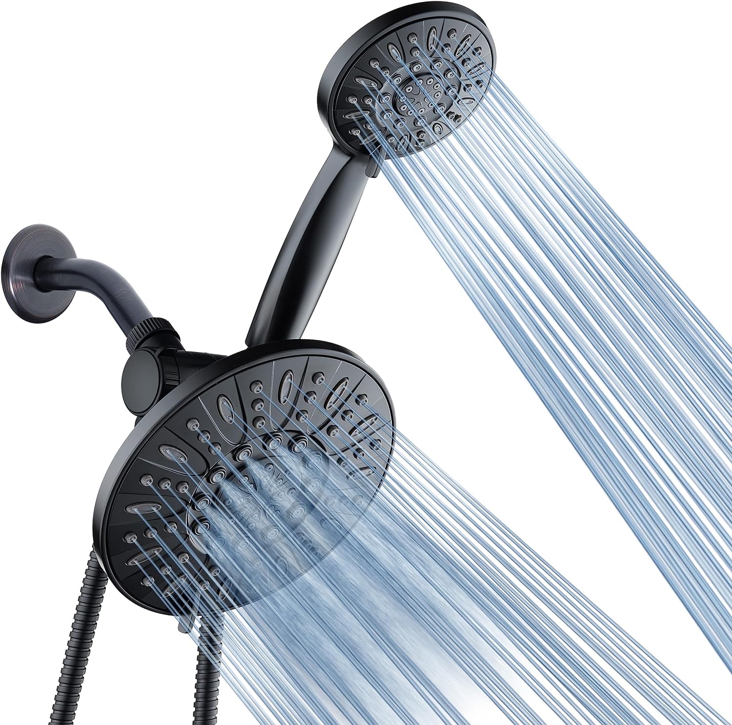 AquaDance 7in Premium High Pressure Rainfall Combo Showerhead