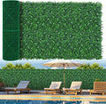 Artificial Boxwood Roll Panels for Privacy Fence and Decor