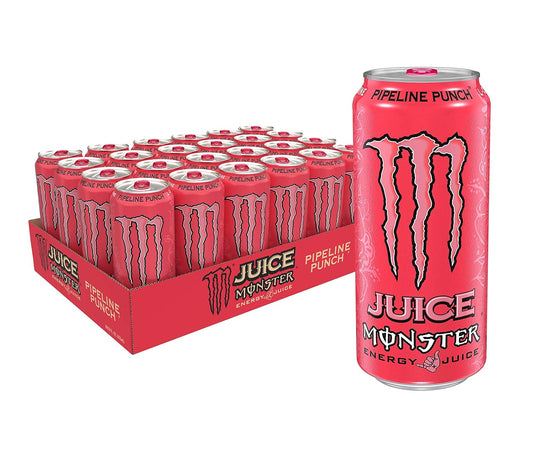 Juice Monster Pipeline Punch - Energizing Hawaiian Flavor Pack