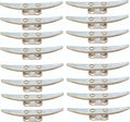 MarineNow Galvanized Iron Dock Cleat - Rugged Maritime Hardware