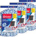 O-Cedar MicroTwist MAX Microfiber Refill Pack of 3 - Extra Coverage