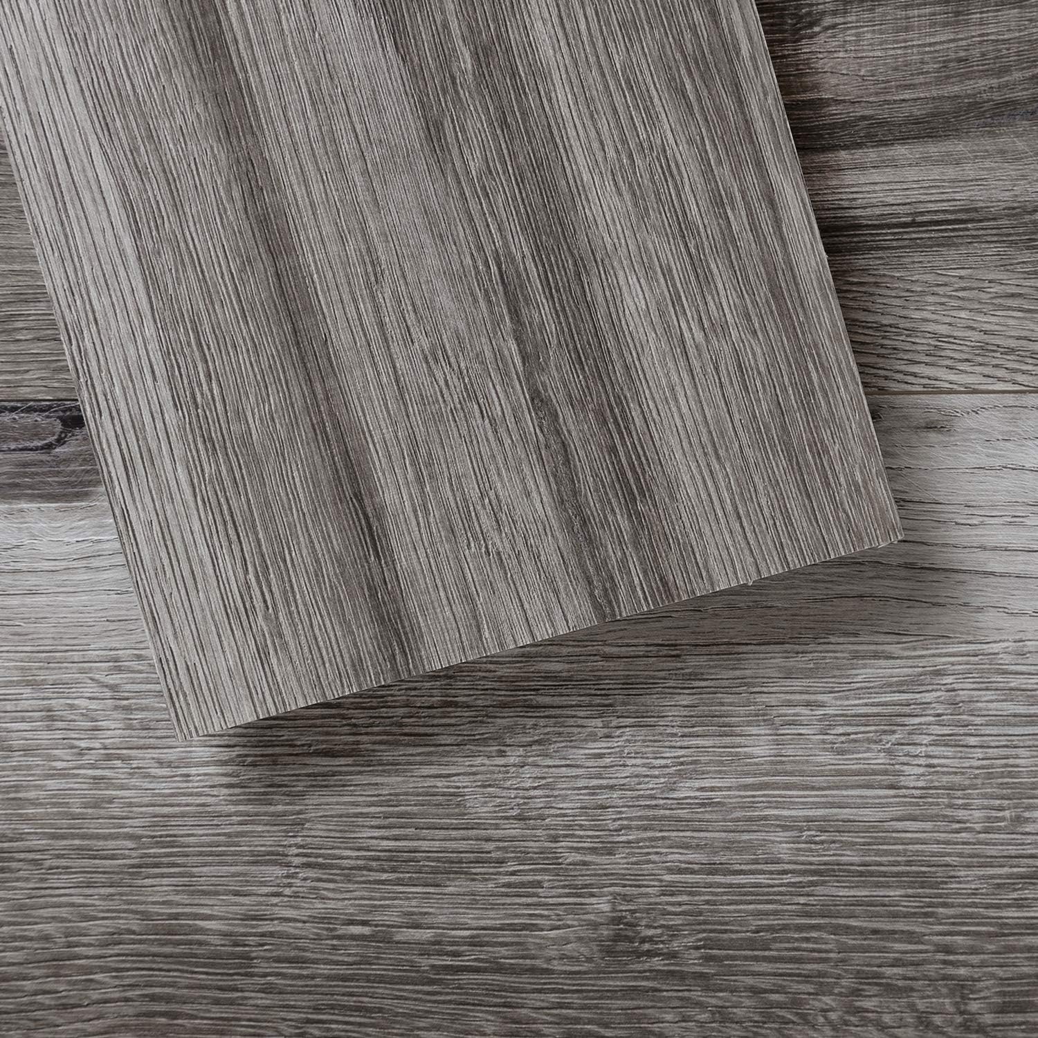 Peel and Stick Luxury Vinyl Flooring Tiles for Home Projects 54ft