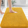 Chenille Bath Rug 36x24 - Soft, Absorbent Quick-Dry Mat