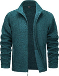 TACVASEN Men's Fleece Jacket Full Zip Lightweight Warm Coat - Casual