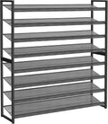 Shoe Rack with 8-Tier Design Holds Up to 50 Pairs of Shoes