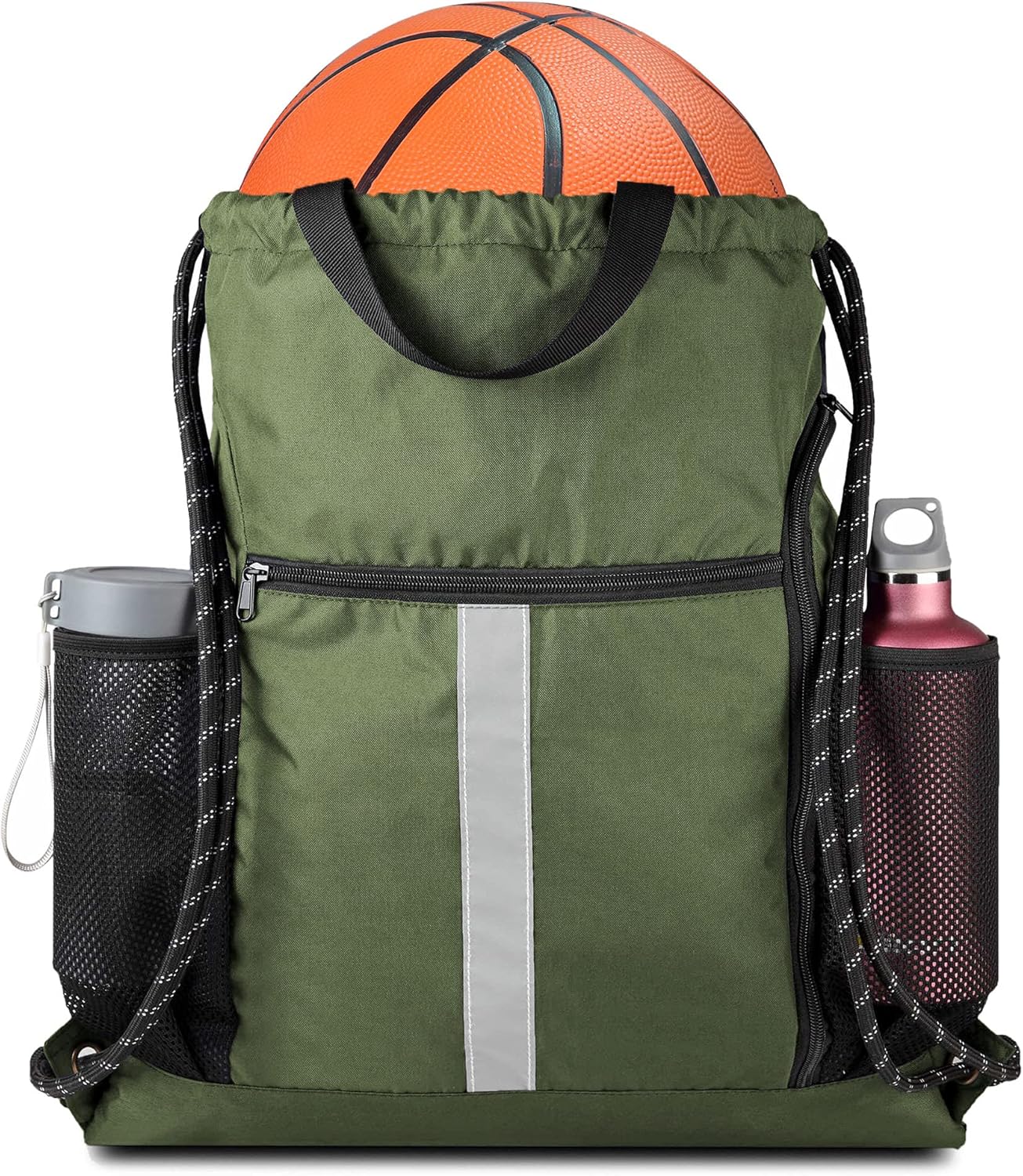 BeeGreen Drawstring Backpack with Shoe Compartment - Stay Organized On The Go