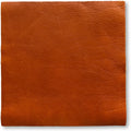 Natural Grain Cow Leathers 12in x 12in Pre-Cut Squares - Whiskey