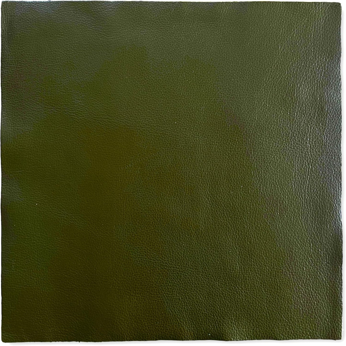 Natural Grain Cow Leather Pre-Cut Squares for Crafting Projects