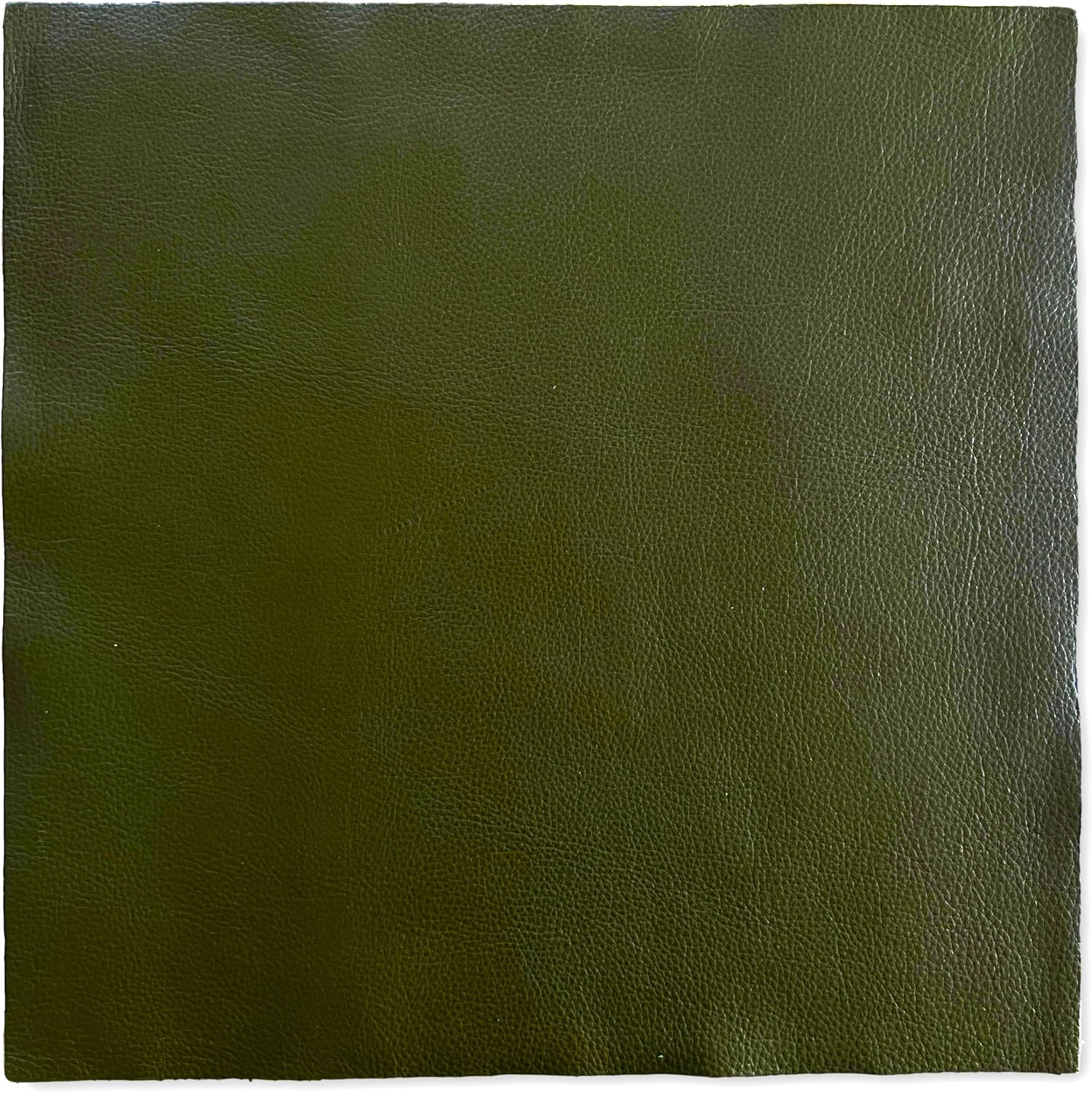 Natural Grain Cow Leather Pre-Cut Squares for Crafting Projects
