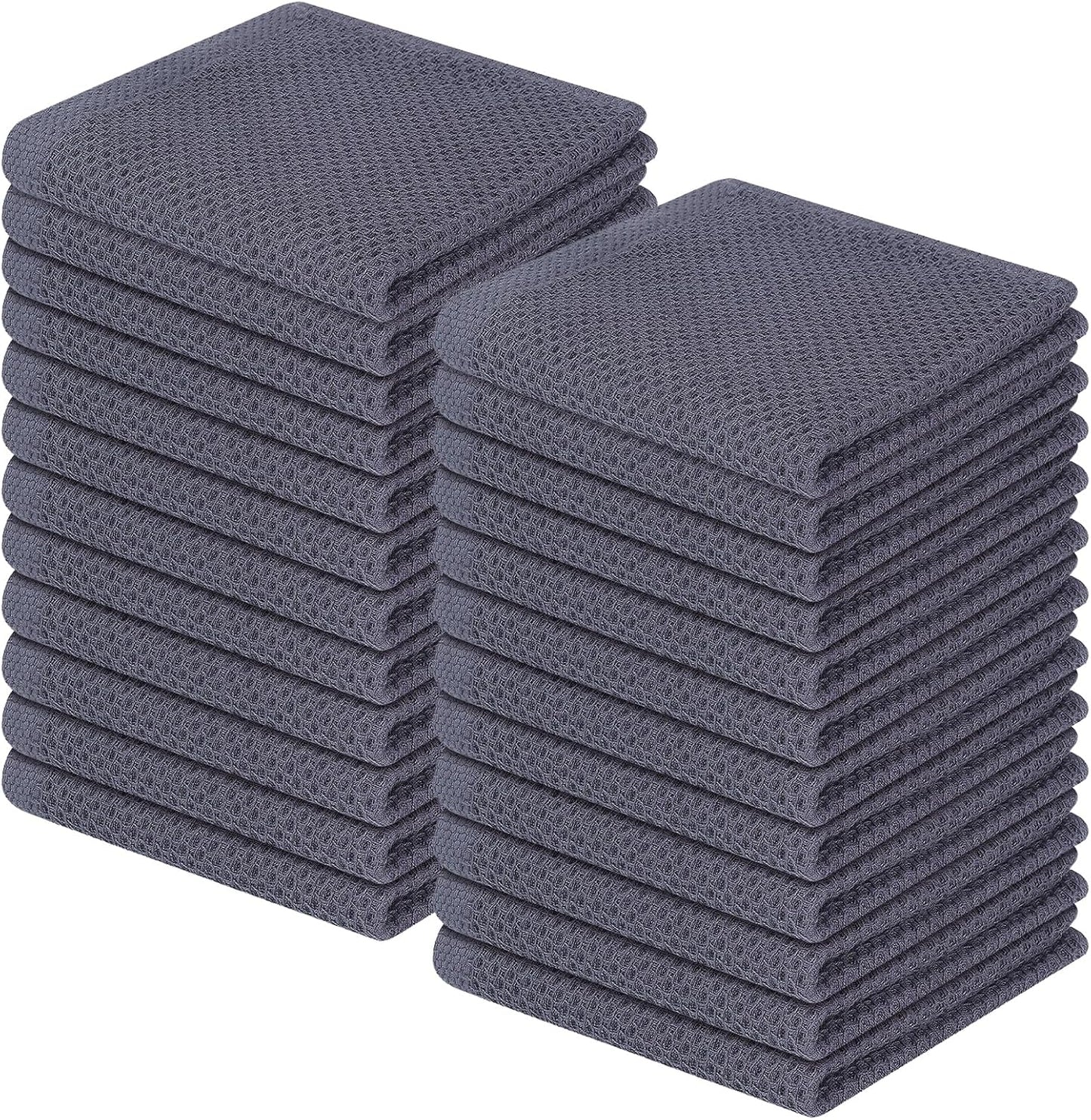 100% Cotton Waffle Weave Kitchen Dish Cloths for Every Home
