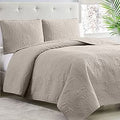 King Size Bedspread Coverlet Set - Oversized Quilted King Bedspread