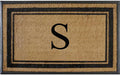 A1 Home Collections Doormat 30x48 Natural Coir Monogrammed - Heavy