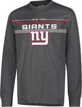 Ultra Game Men's NFL Super Soft Long Sleeve T-Shirt - Athletic Fit