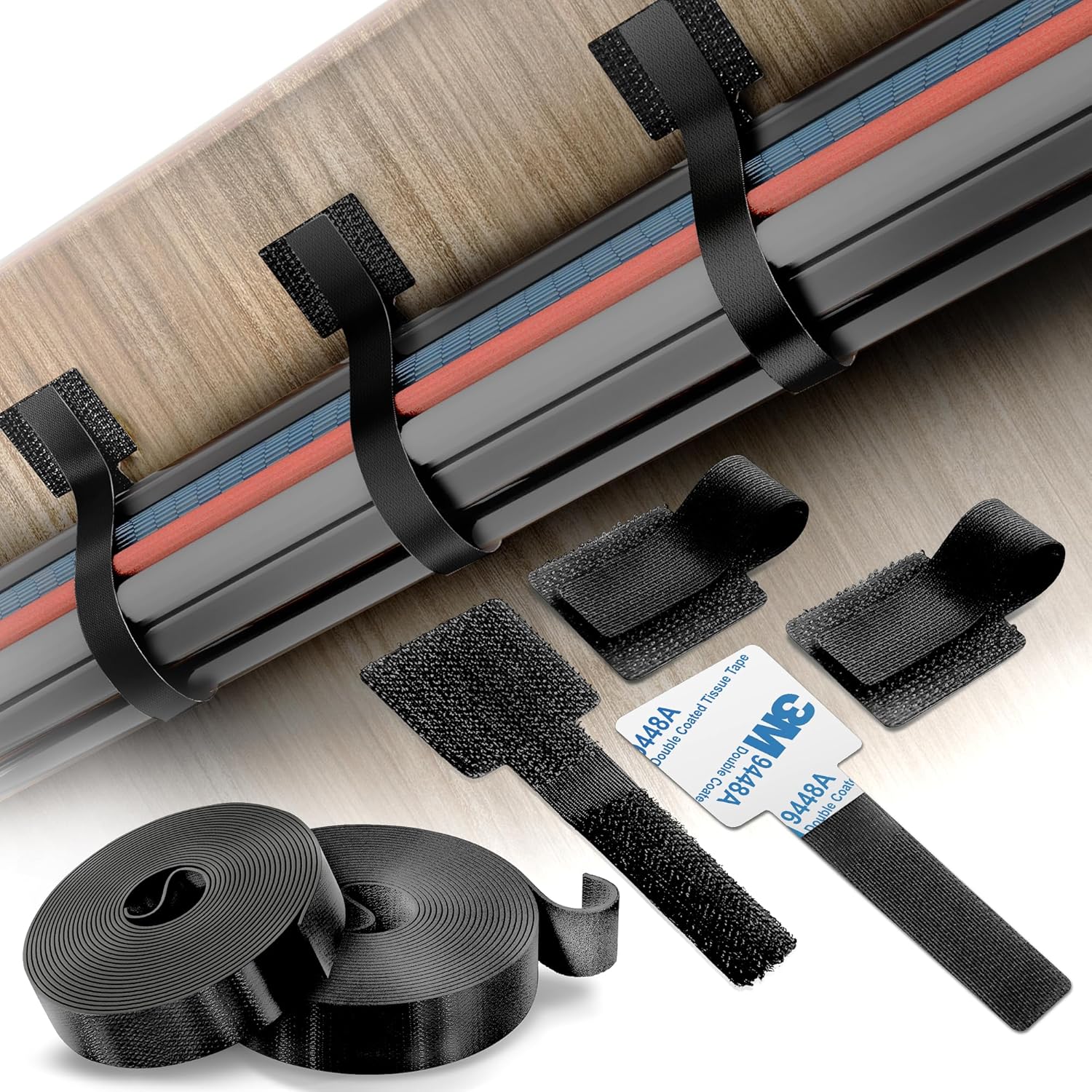 Adjustable Cable Ties Set for Easy Organization