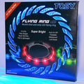TOSY Flying Ring Light-Up Frisbee - Bright, Soft, Waterproof