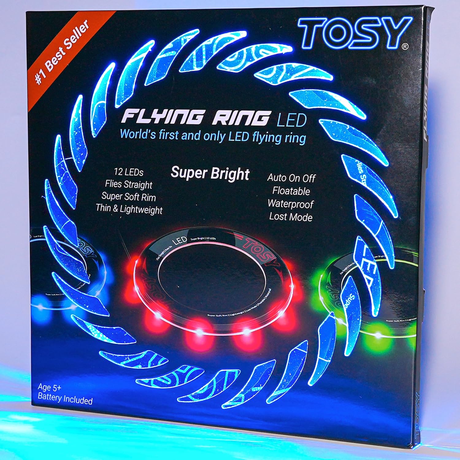 TOSY Flying Ring - Super Bright RGB LEDs