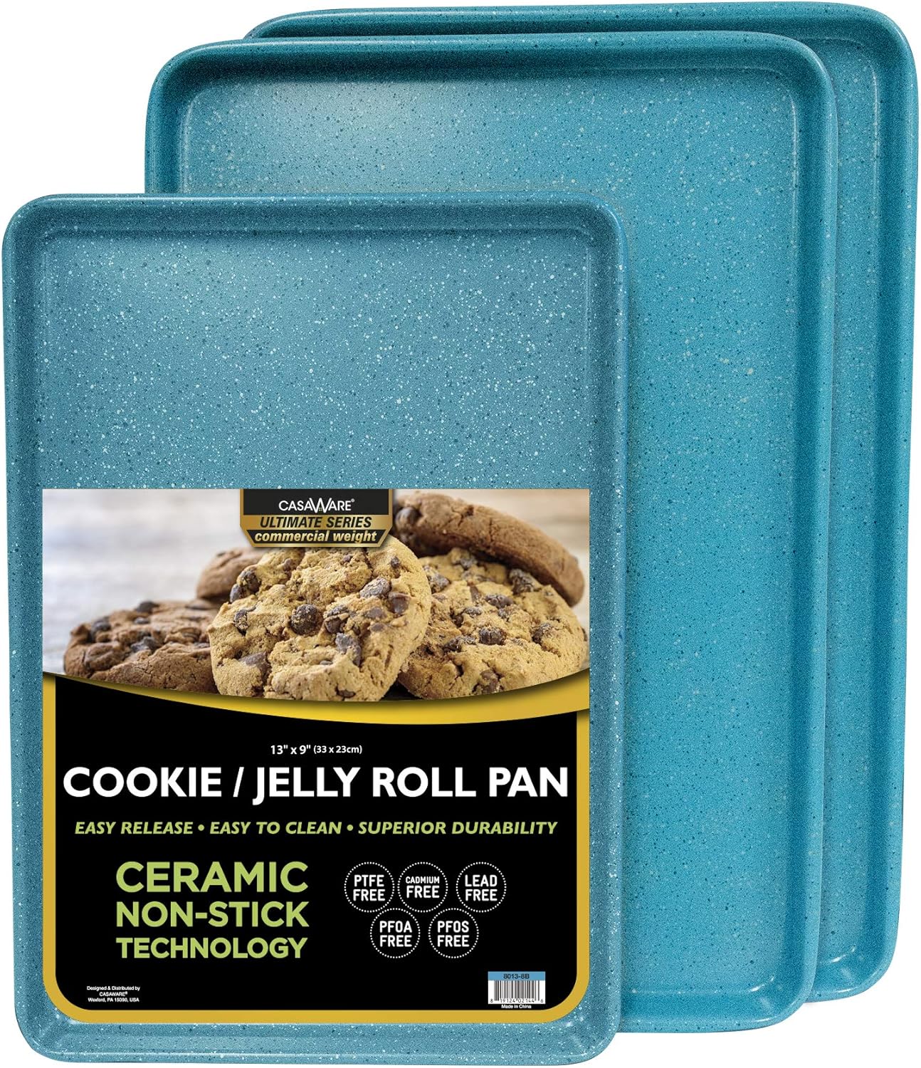 casaWare 3pc Ultimate Commercial Weight Cookie Sheet Set Review