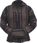 Del Mex Mexican Baja Hoodie Surf Poncho for Comfort and Style