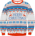 Ugly Christmas Funny Graphic Long Sleeve Sweatshirt - Bold Holiday