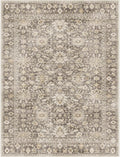 7X9 Area Rugs Machine Washable Rug for Living Room - Low Pile Vintage