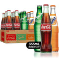 Mexican Coke Fiesta Pack 12 fl oz Glass Bottles, 12 Pack - Party