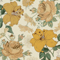 Floral Peel and Stick Wallpaper for Modern Home Decoration