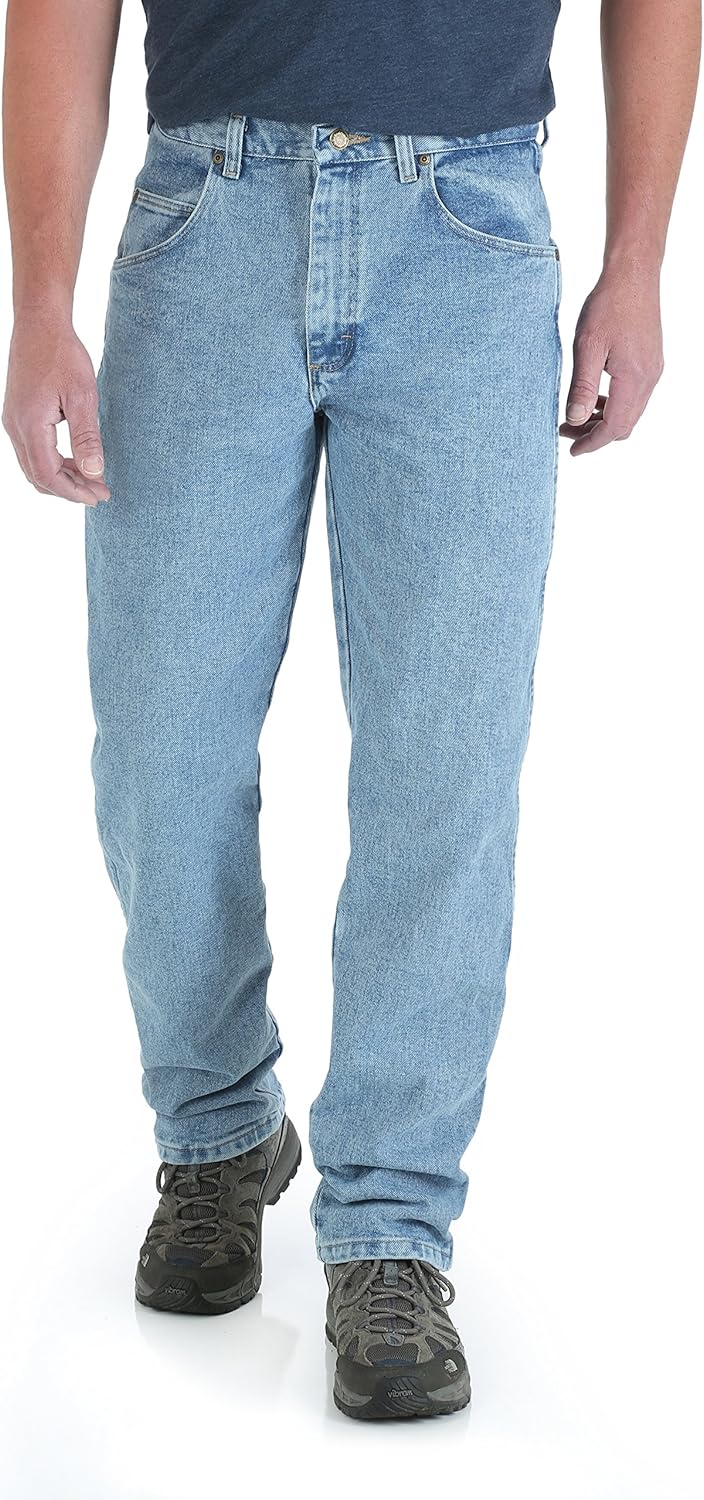 Wrangler Men's Big Rugged Wear Stretch Jean for Comfort and Style