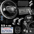 CAR PASS Bling Diamond Car Accessories Set 30 PCS - Sparkly Interior