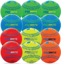 Franklin Sports Pro Brite Neon Rubber Teeball for Youth Players