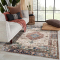 vivorug 8x10 Area Rugs for Living Room - Machine Washable Vintage Rug