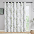 FMFUNCTEX 100% Blackout Sliding Glass Door Curtains for Home