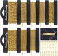 18k Gold Necklace Chains for Jewelry Making - 52.5 ft Kit
