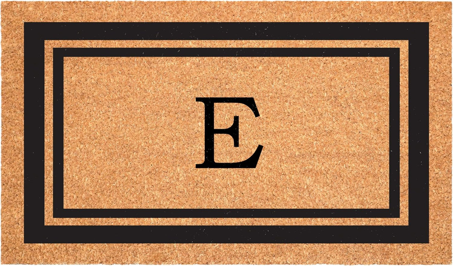 Calloway Mills Monogram Doormat E - Durable 30in x 48in Design